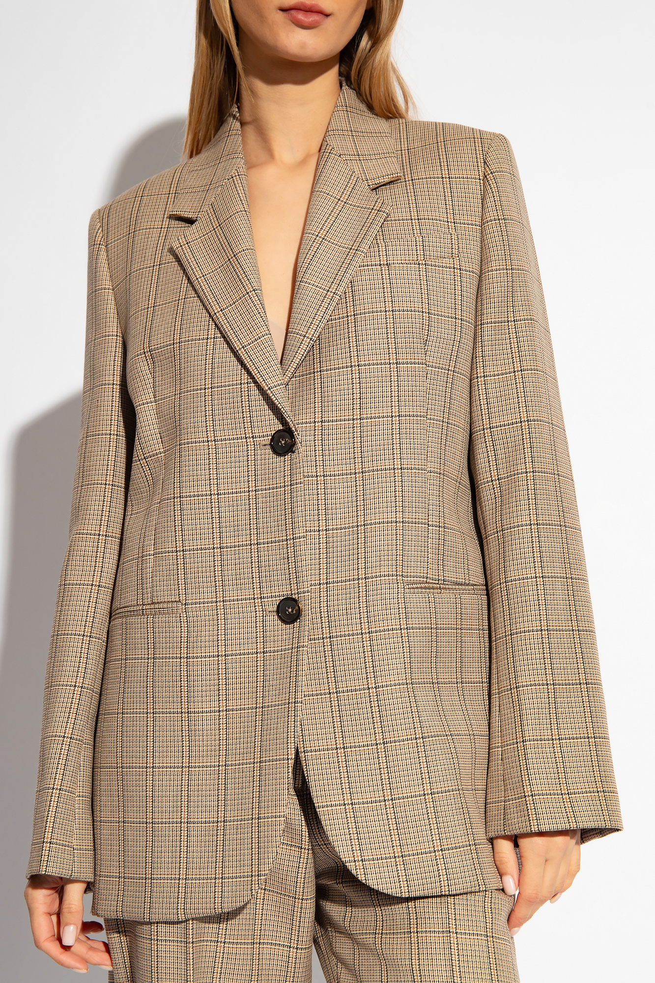 TOTEME Checked blazer in wool