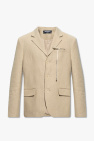 Jacquemus beige ‘Feijoa’ linen blazer