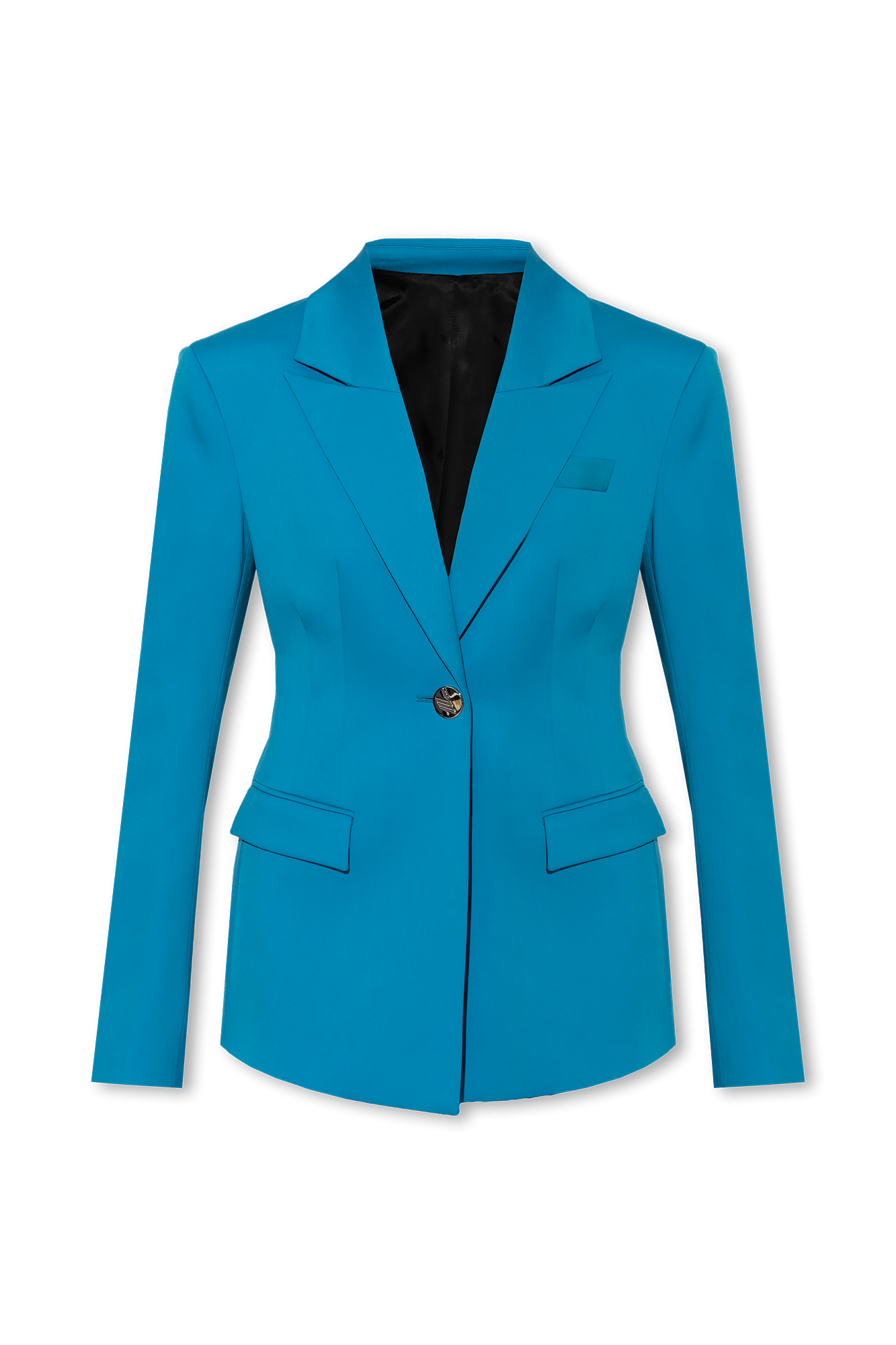 The Attico ‘Blue’ single-breasted blazer