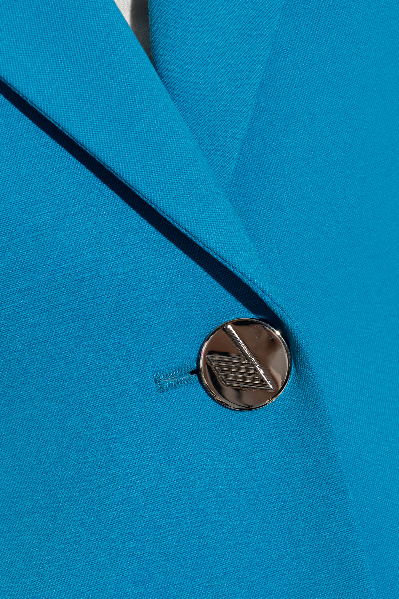 The Attico ‘Blue’ single-breasted blazer