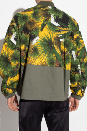 Iceberg palm angels tie dye logo print cotton hoodie item