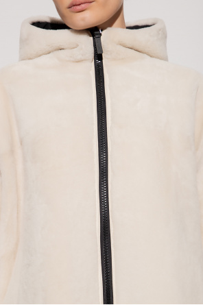 Yves Salomon Reversible hooded jacket