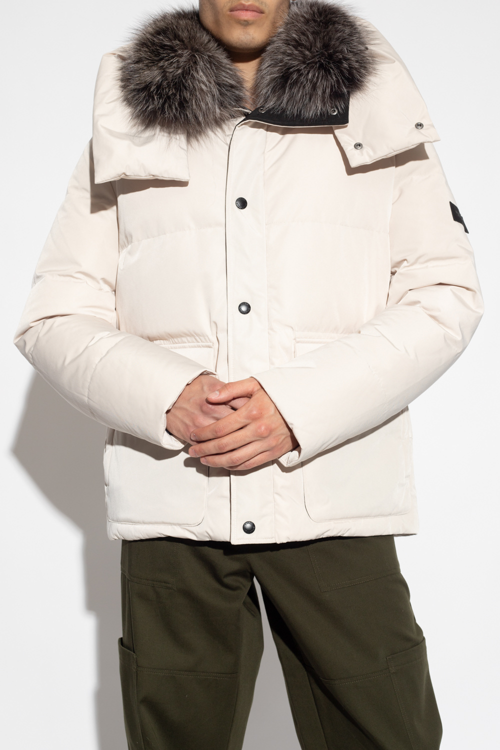 Yves Goretex salomon Down jacket with logo