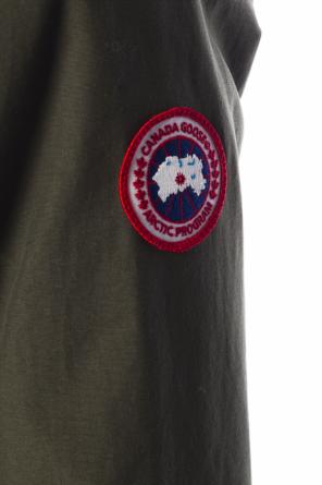 Canada Goose 'Tory Burch striped logo print T-shirt