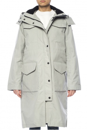 Canada Goose 'Reid' long hooded jacket