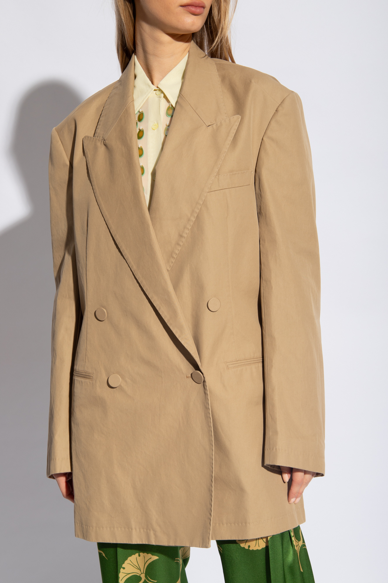 Dries Van Noten Double-breasted oversize blazer