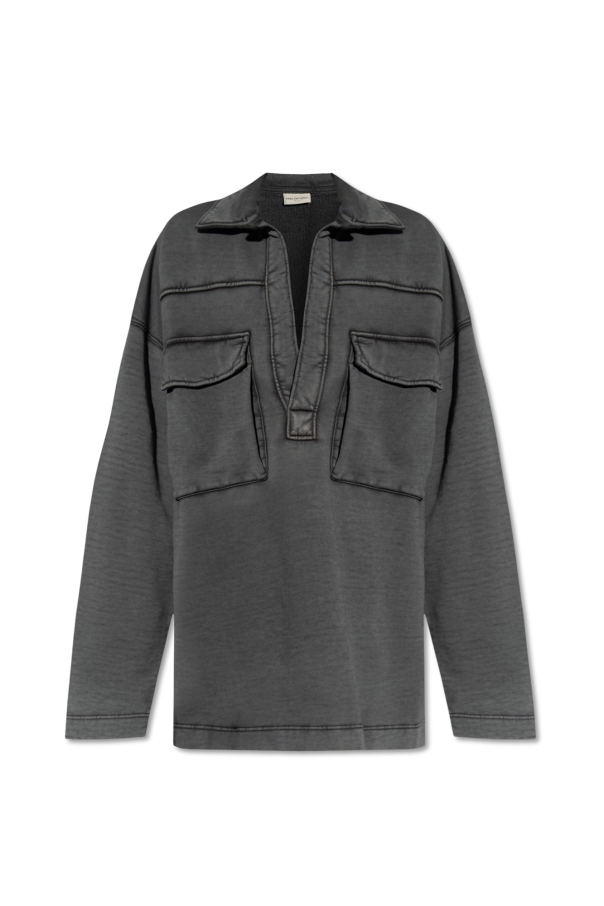 Dries Van Noten Sweatshirt with collar