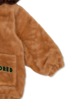 Mini Rodini Fleece hooded jacket