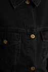 Jacquemus BLACK Denim jacket with logo
