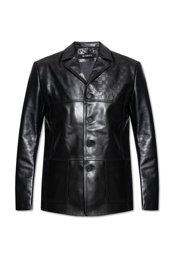 MISBHV Leather Jacket