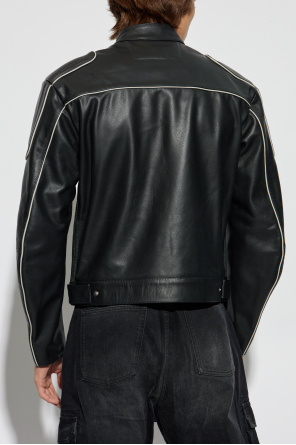 MISBHV Leather Jacket