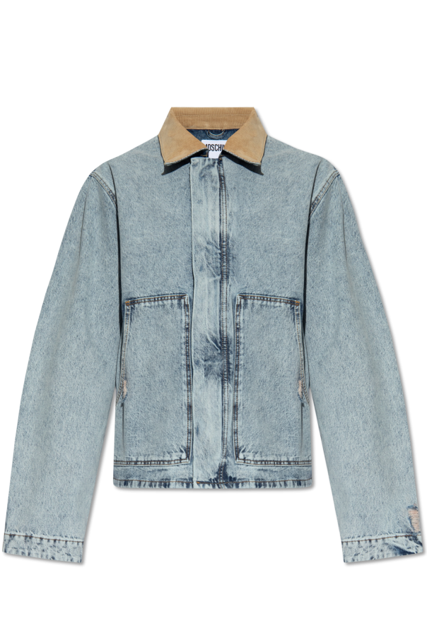 Moschino Denim jacket with vintage effect