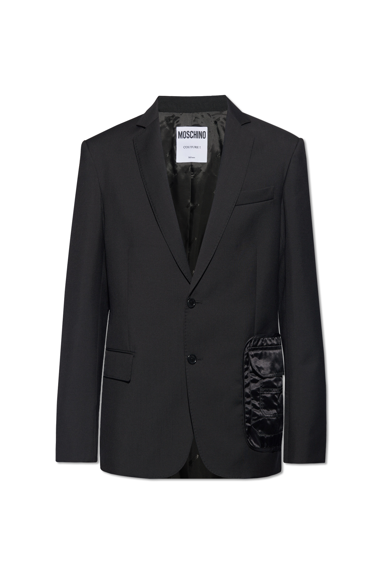 Black Wool blazer Moschino - Vitkac Canada