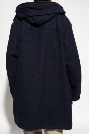 Charlie Holiday Bayside Sweatshirt Wool Coat