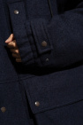 Dries Van Noten NAVY BLUE Wool Coat