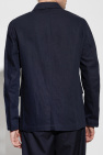 Dries Van Noten NAVY BLUE Coat with collar