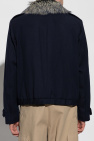 Dries Van Noten NAVY BLUE Jacket with Collar