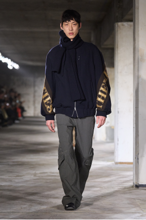 Dries Van Noten Wełniana kurtka