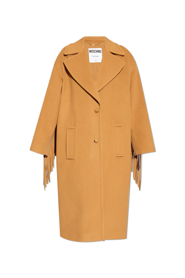 Moschino Fringed coat