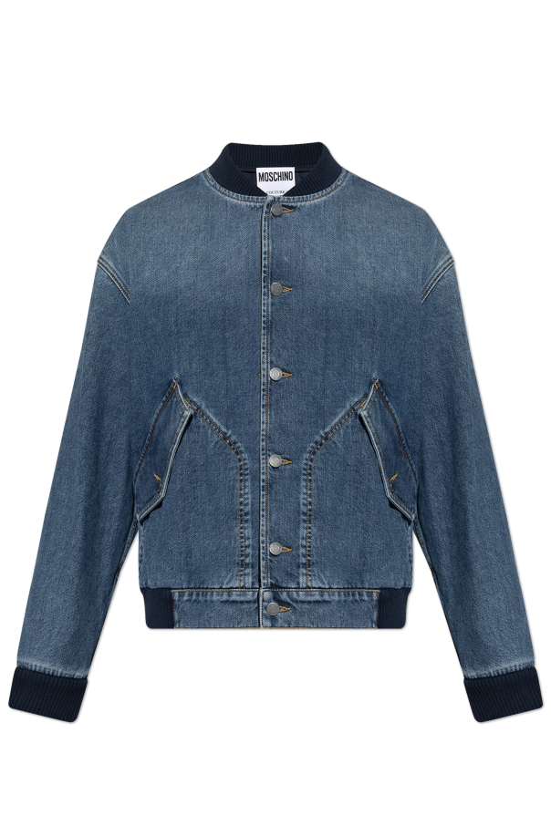 Moschino Denim jacket in bomber style