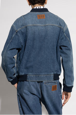 Moschino Denim jacket in bomber style