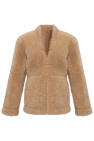TOTEME beige Fur jacket