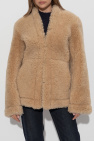 TOTEME beige Fur jacket