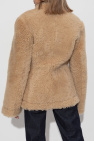 TOTEME beige Fur jacket