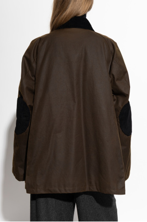 TOTEME Insulated jacket with corduroy collar