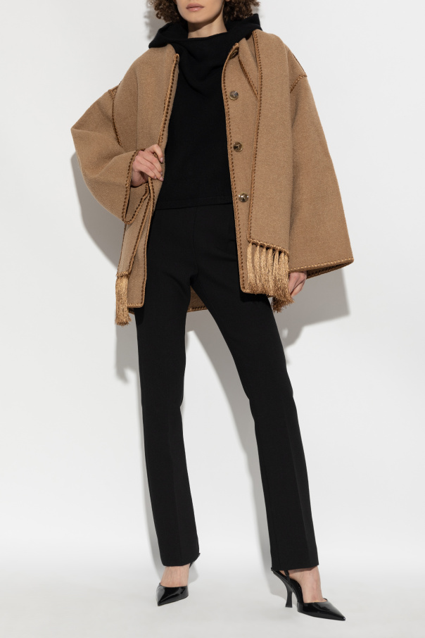 TOTEME Wool jacket with scarf