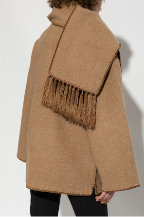 TOTEME Wool jacket with scarf