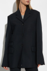 TOTEME BLACK Blazer with pockets