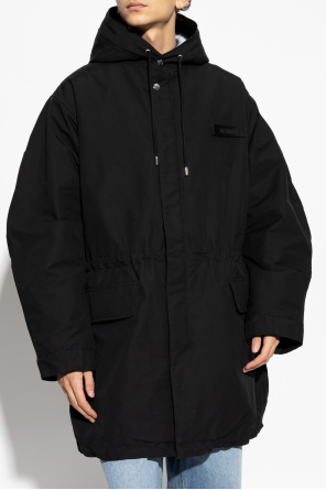 Jacquemus Kurtka `Marrone` typu `parka`