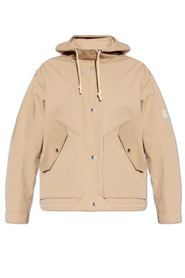 Yves Salomon Waterproof jacket with hood