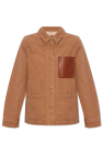 Yves Salomon BROWN Denim jacket