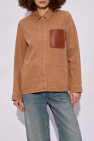 Yves Salomon BROWN Denim jacket