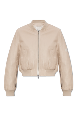 Leather bomber jacket od Yves Salomon