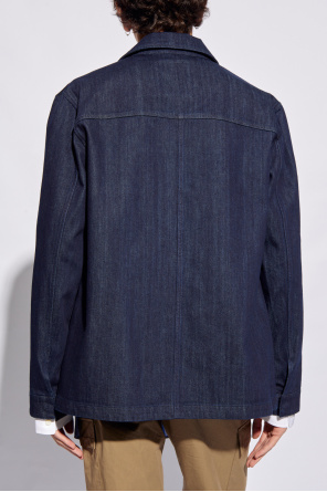 Yves Salomon Denim shirt jacket