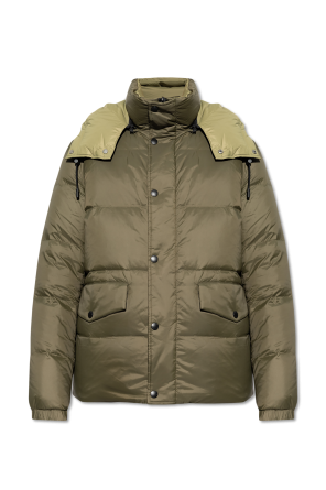 Reversible jacket with detachable hood od Yves Salomon