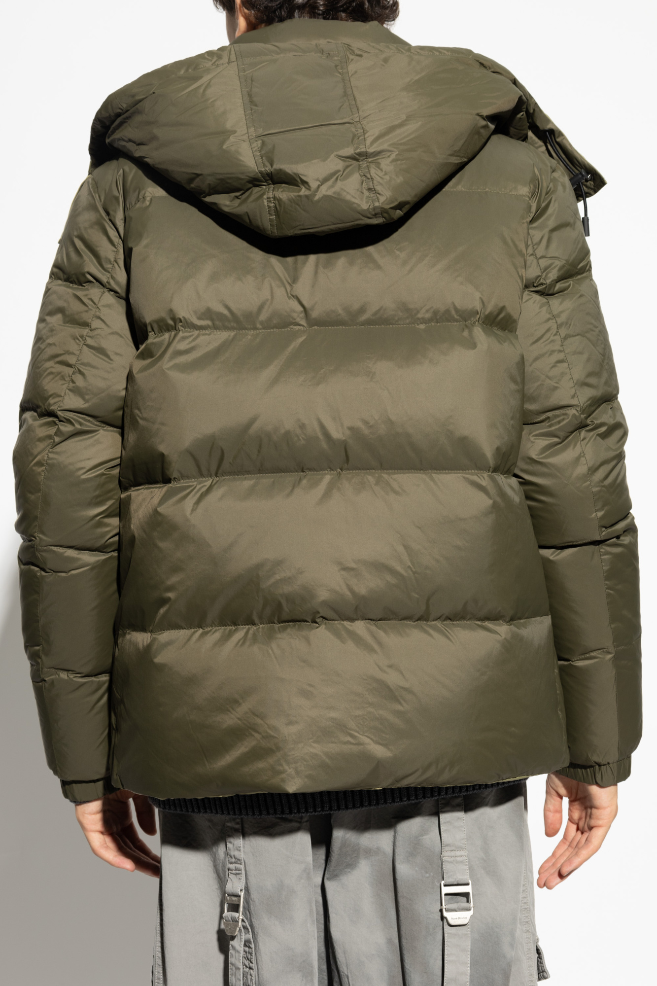 Yves Salomon Reversible jacket with detachable hood