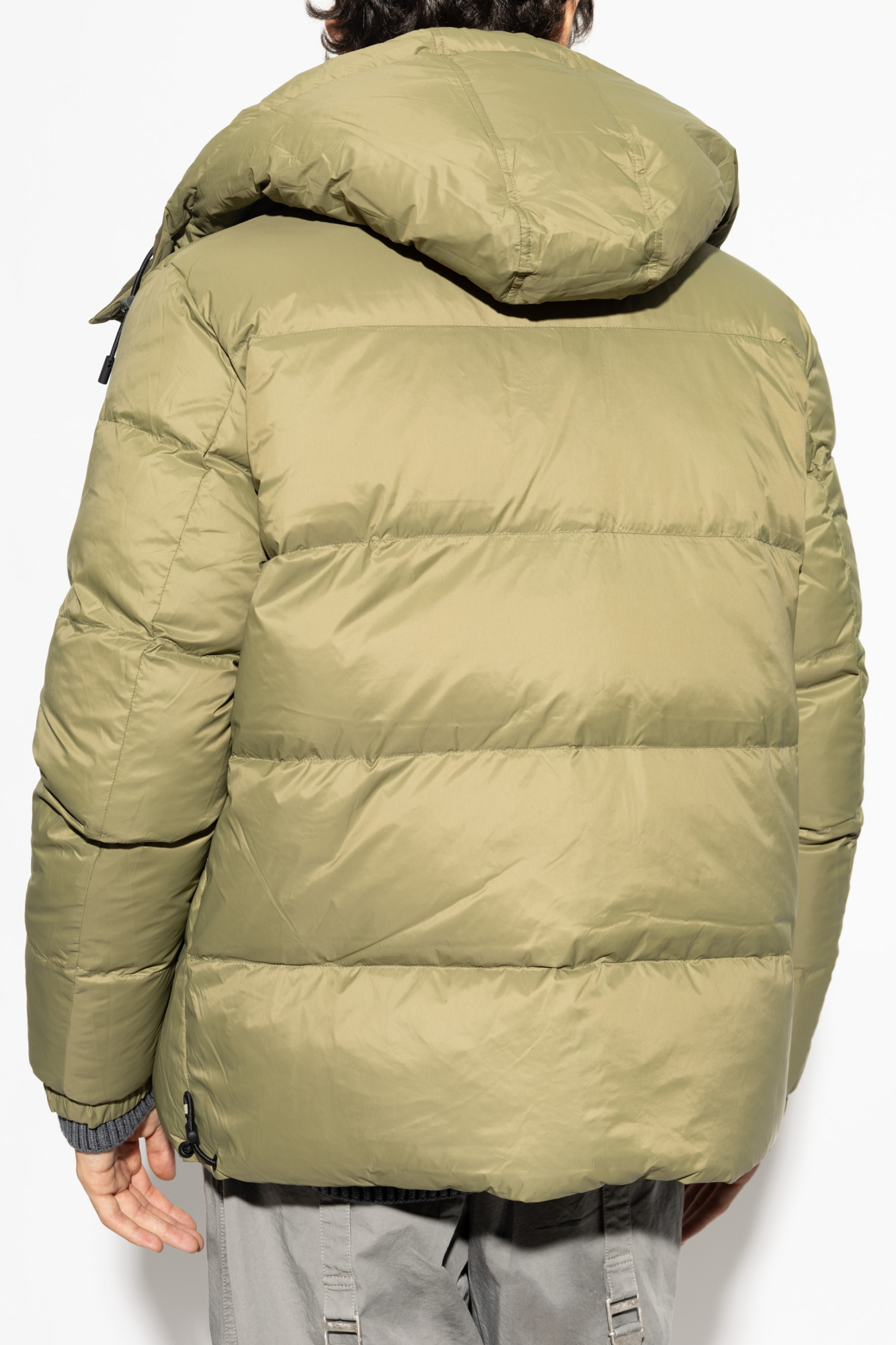 Yves Salomon Reversible jacket with detachable hood