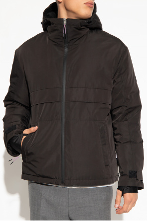 Yves Ebony Salomon Hooded jacket