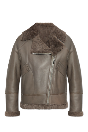 Shearling coat od Yves Salomon