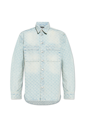 Jeansowa koszula z monogramem