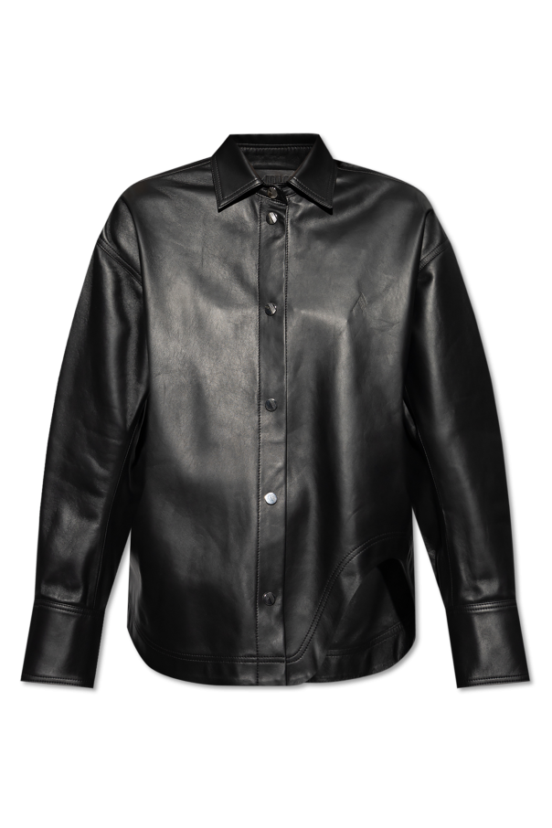 The Attico Leather shirt