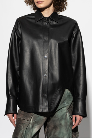 The Attico Leather shirt