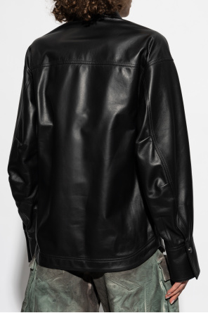 The Attico Leather shirt