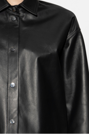 The Attico Leather shirt