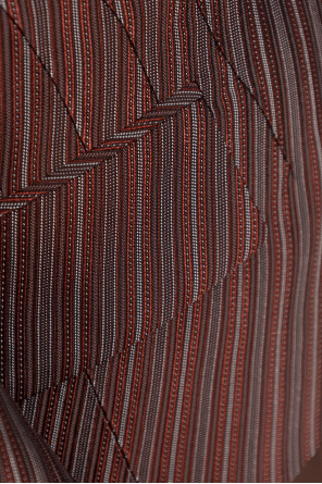 Dries Van Noten Chaqueta con estampado de rayas