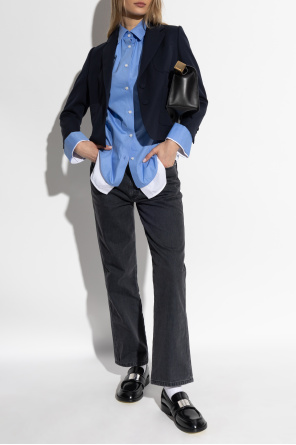 Wool blazer with pockets od Dries Van Noten